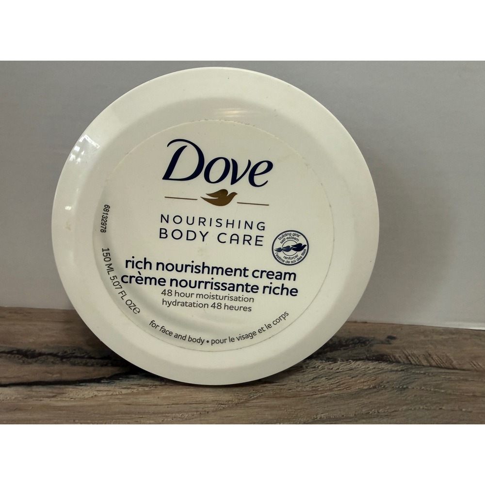 Dove Nourishing Body Care Rich Nourishment Cream Face and Body 150ml 5.07 fl oz